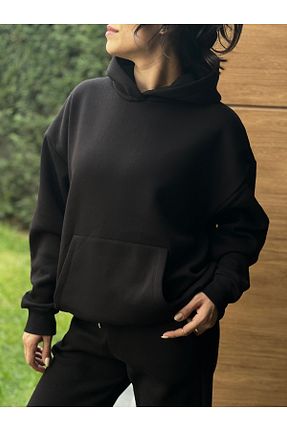 ست گرمکن مشکی زنانه پاچه کش دار Bade - کد 878502431