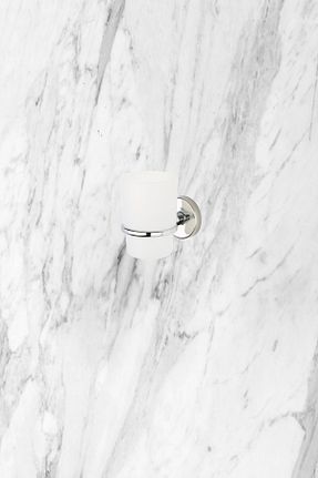 جای مسواک طوسی فلزی Aktel Banyo - کد 878510736