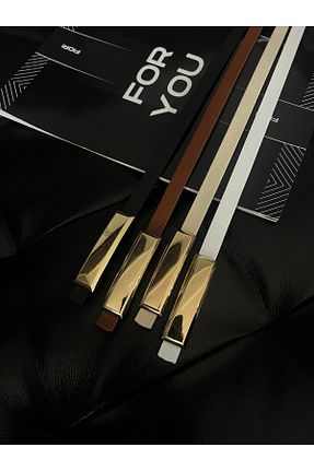 کمربند رنگی زنانه چرم مصنوعی Fiori - کد 878548587