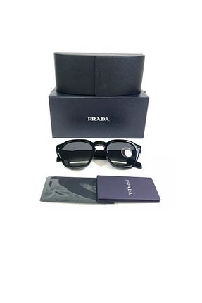 عینک آفتابی مشکی زنانه 52 Prada - کد 878555358