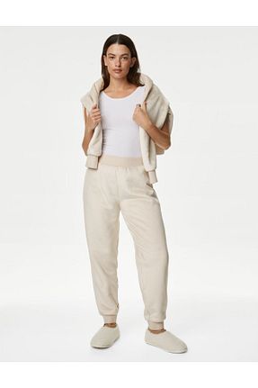 پائین تنه راحتی بژ زنانه پلی استر Marks & Spencer - کد 856604846