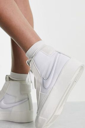 کفش اسنیکر سفید زنانه بند دار Nike - کد 878576992