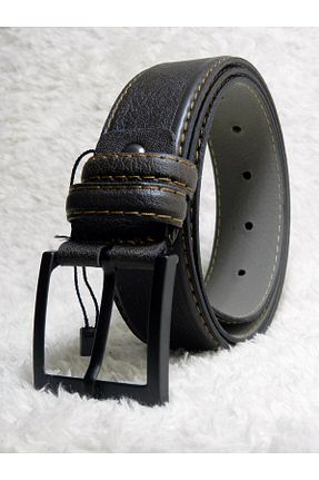 کمربند قهوه ای مردانه چرم مصنوعی Shine Leather - کد 878601581