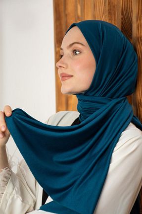 روسری آبی %100 پنبه Güneş - کد 870677178