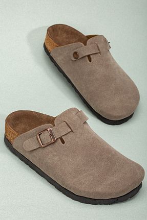 دمپائی قهوه ای بچه گانه چرم مصنوعی Aurora Shoes - کد 878621616
