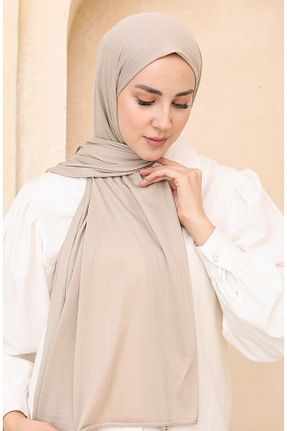 روسری بژ %100 پنبه Güneş - کد 870677152