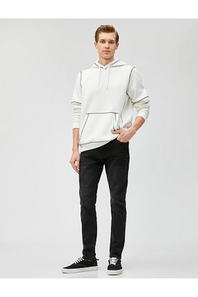 شلوارک و برمودا مشکی مردانه Skinny Koton - کد 443893010
