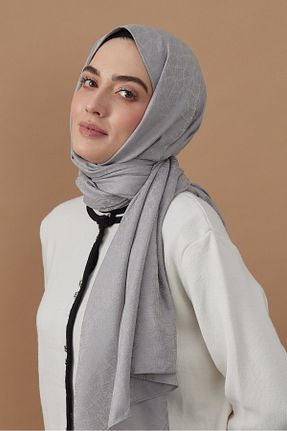 شال طوسی زنانه Modakaşmir - کد 878667421