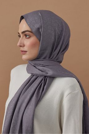 شال طوسی زنانه Modakaşmir - کد 878667424