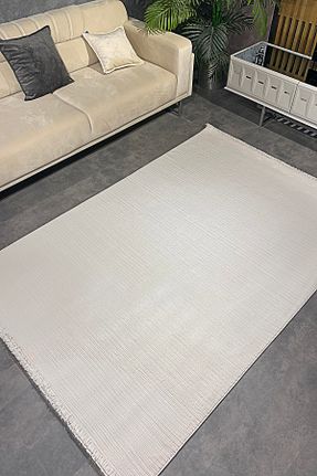 فرش بژ قابل شستشو Halı Sepeti - کد 872419906