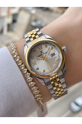 ساعت مچی زرد زنانه 31-34 میلی متر Daniel Klein - کد 859148857
