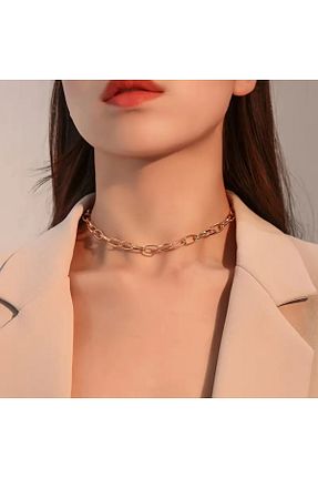 گردنبند جواهر زرد زنانه AyOn design - کد 876312693