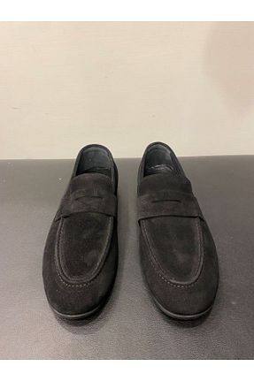 کفش کژوال مشکی مردانه چرم خالص özay bodrum - کد 878729487