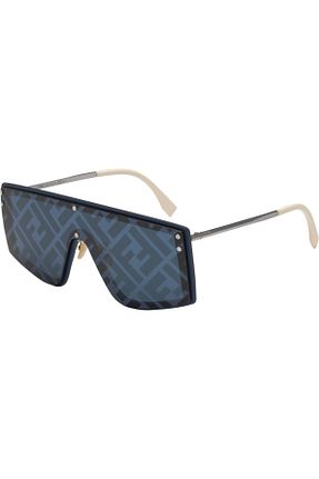 عینک آفتابی طوسی زنانه UV400 Fendi - کد 44381339