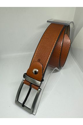 کمربند رنگی بچه گانه چرم خالص Yurtsever - کد 878612992