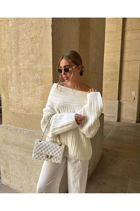 پلیور نباتی زنانه ساده Jose Clothing - کد 878790755
