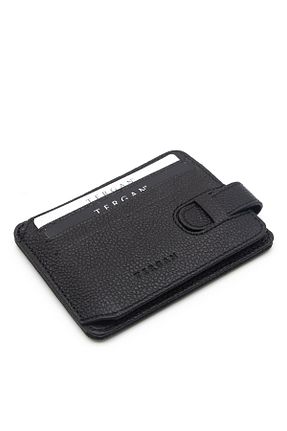 جا کارتی مشکی چرم خالص Tergan - کد 878799383