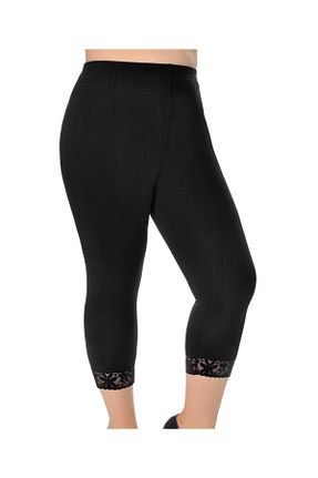 ساق شلواری سایز بزرگ سفید زنانه بافتنی BRL Textil - کد 114368935