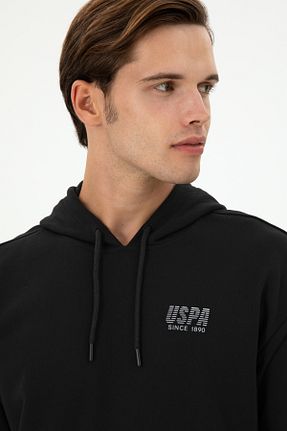 سوئیشرت مشکی مردانه ساده U.S. Polo Assn. - کد 878864275