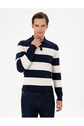 پلیور سرمه ای مردانه ساده U.S. Polo Assn. - کد 878913888