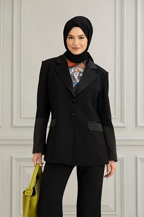 ست بالاتنه و پائین تنه مشکی زنانه بافتنی Abay - کد 878904785