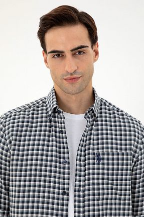 پیراهن سرمه ای مردانه رگولار U.S. Polo Assn. - کد 878913587