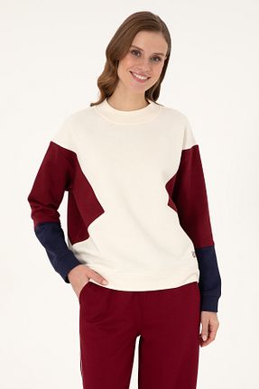 سوئیشرت بژ زنانه ساده U.S. Polo Assn. - کد 878936170