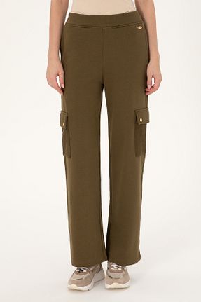 شلوار کرمگن خاکی زنانه Comfort U.S. Polo Assn. - کد 878932576