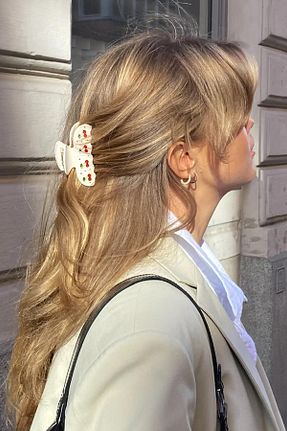 گیره سر بژ زنانه New Obsessions - کد 846710958
