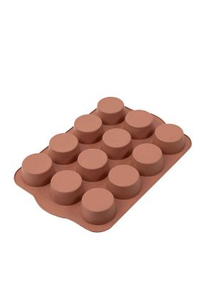 قالب کیک و فر قهوه ای سیلیکون Silicolife - کد 6005161