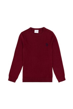 پلیور قهوه ای بچه گانه ساده U.S. Polo Assn. - کد 878973000