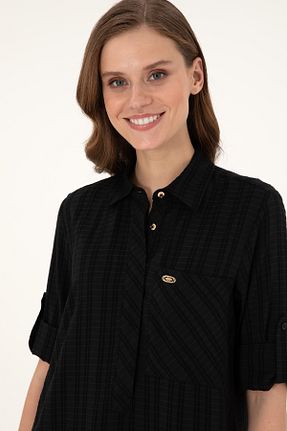 لباس مشکی زنانه بافتنی U.S. Polo Assn. - کد 878972954