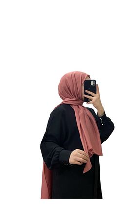 شال صورتی زنانه پنبه ای Harem - کد 878995466