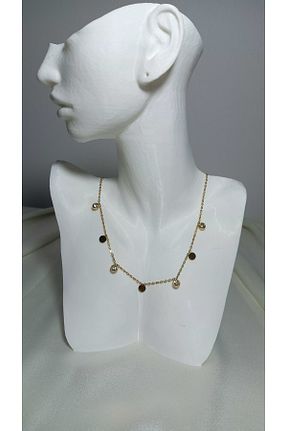 گردنبند استیل ( فولاد ) زرد استیل (فولاد) Fİ ACCESSOIRE - کد 878993312