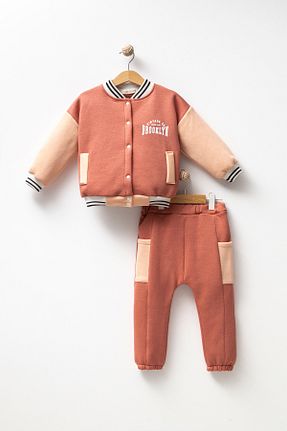 ست نوزادی صورتی بچه گانه پنبه ای Jikko Baby - کد 879006108