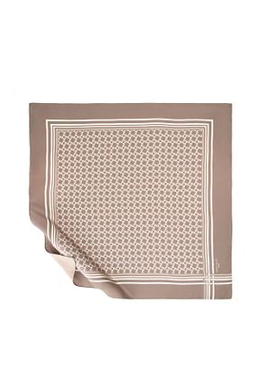روسری قهوه ای 90 x 90 Pierre Cardin - کد 879011673