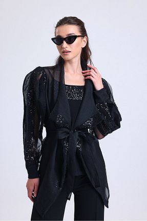 جلیقه مشکی زنانه رگولار PARADICE - کد 879015665