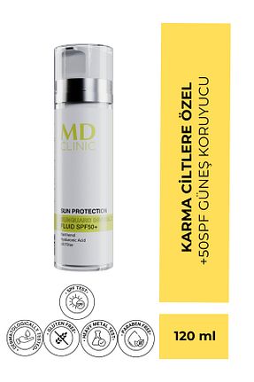 کرم ضد آفتاب بدن SPF 50 + Md Clinic - کد 825729085