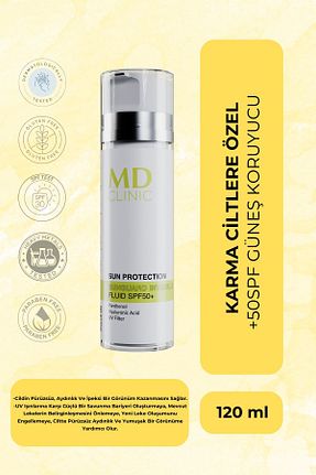 کرم ضد آفتاب بدن SPF 50 + Md Clinic - کد 825729085