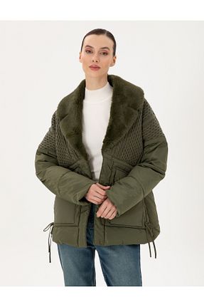 کاپشن خاکی زنانه رگولار Pierre Cardin - کد 879026624