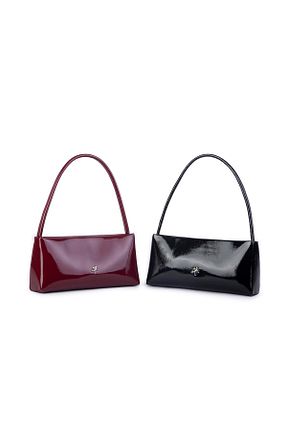 کیف دوشی مشکی زنانه چرم مصنوعی Nas Bag - کد 879035178