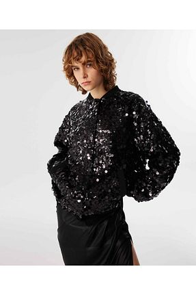 کت مشکی زنانه رگولار Twist - کد 879034743
