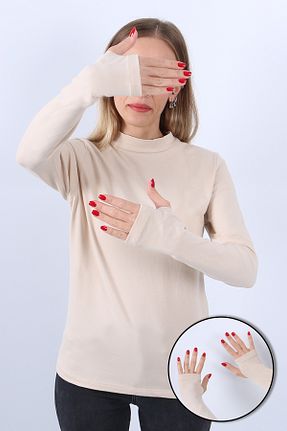رکابی بژ زنانه پنبه ای MS HAMİLE İÇ GİYİM - کد 879045149