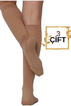جوراب نارنجی زنانه مخلوط پلی آمید Daymod - کد 878325796