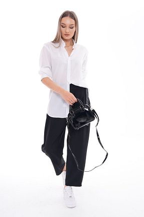 کیف دوشی مشکی زنانه چرم مصنوعی Dadacuq - کد 879041560