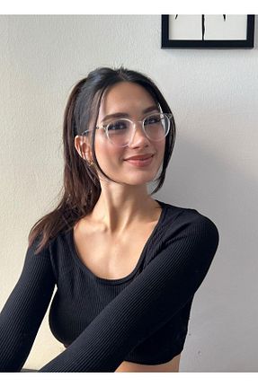 عینک محافظ نور آبی سفید زنانه پلاستیک funeyes - کد 761857073