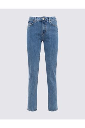 شلوار جین آبی زنانه پاچه لوله تفنگی Marks & Spencer - کد 879071908