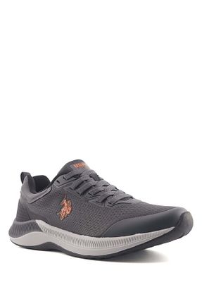 کفش اسنیکر طوسی مردانه بند دار U.S. Polo Assn. - کد 765239466