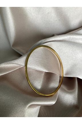 دستبند استیل (فولاد) طلائی زنانه استیل (فولاد) Pervin Ablacım - کد 879177828