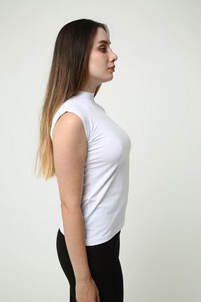 بادی حجاب سفید زنانه پنبه ای Dadalli - کد 879196511